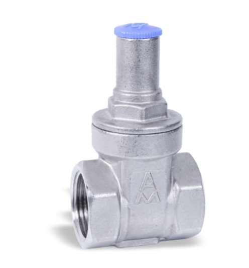 埃美柯不銹鋼帶鎖閘閥8136