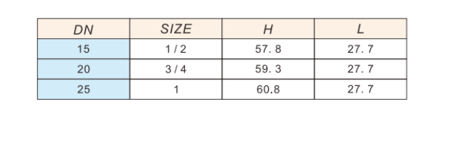 埃美柯黃銅自動排氣閥720尺寸